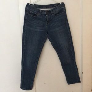 relaxed fit skinny ankle jeans